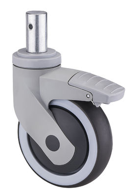Dajin Tıbbi Çarklar 125mm 5 Inch Filmiş Kök Döner Çarklar