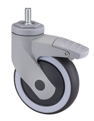 Dajin Tıbbi Çarklar 125mm 5 Inch Filmiş Kök Döner Çarklar