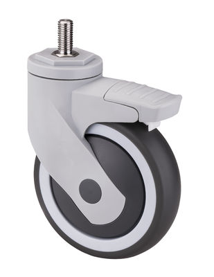 Dajin Tıbbi Çarklar 125mm 5 Inch Filmiş Kök Döner Çarklar
