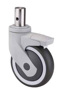 Dajin Tıbbi Çarklar 125mm 5 Inch Filmiş Kök Döner Çarklar