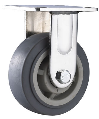 4" 5" 6" 8" Trolley Castor Wheels Ağır Görevli Kullanım Dayanıklı Termoplastik Kauçuk Çarkları