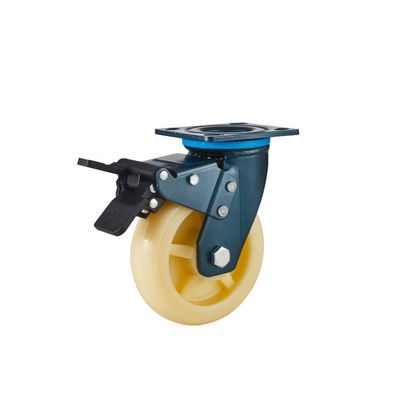 100mm 125mm 150mm 200mm Ağır Görevli Castors Top Plate Montage Polypropylene Casters