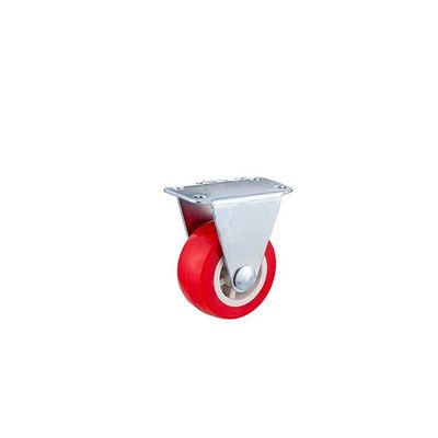 Kırmızı Caster Wheels 25mm -75mm Universal Ofis Sandalyesi Caster Wheels