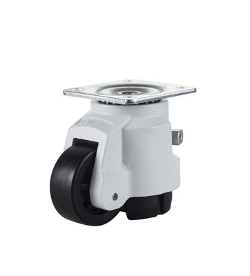Kollu Kumandalı Endüstriyel Seviye Ayarlı Tekerlekler 40mm 50mm 62mm 70mm Model 60 80 100
